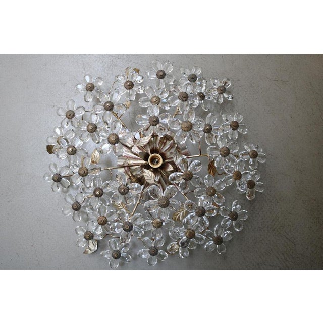Murano Glass Flower Light from Banci Firenze, 1960s For Sale - Image 15 of 15