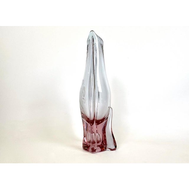 Alexandrite Glass Vase by Miloslav Klinger for Železný Brod, 1960s For Sale - Image 4 of 8
