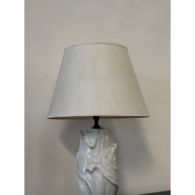 Vintage Ceramic Table Lamp, 1960s For Sale - Image 9 of 12
