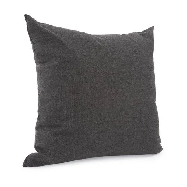 Textile Kenneth Ludwig Chicago Seascape 20" Square Outdoor Pillow in Charcoal For Sale - Image 7 of 7