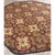 Mid 19th Century 1840s Burgundy Ground Floral Antique European Neoclassical Aubusson Round Rug For Sale - Image 5 of 6