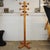 Brown Mid-Century Pine Coat Rack, 1970s For Sale - Image 8 of 10