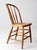 Antique Wood Windsor Bow Back Spindle Farmhouse Chair For Sale - Image 12 of 14