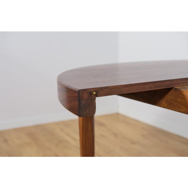 Mid-Century Extendable Rosewood Dining Table from Feldballes Møbelfabrik, Denmark, 1960s For Sale - Image 6 of 17