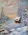 Oil painting 'Calmness', realized on canvas by Elena Mardashova. Dimension 60 x 50 cm. This piece is attributed to the...