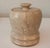 Late 20th Century Latte Italian Marble Lidded Jar With Brown and Ivory Veining Variations For Sale - Image 10 of 11