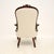 Antique Victorian Spoon Back Armchair, 1860s For Sale - Image 6 of 13