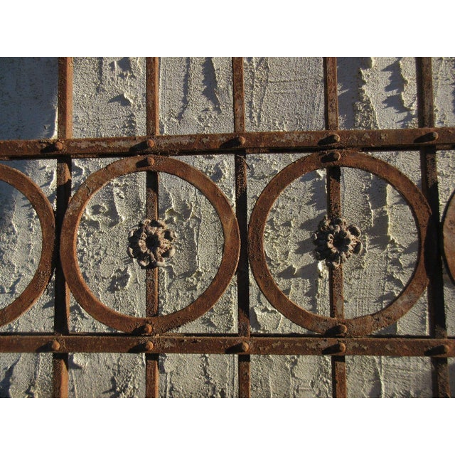 Antique Victorian Iron Gate or Garden Fence For Sale - Image 4 of 6