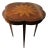 Vintage Maitland Smith Attributed Inlaid Mahogany Side Table For Sale