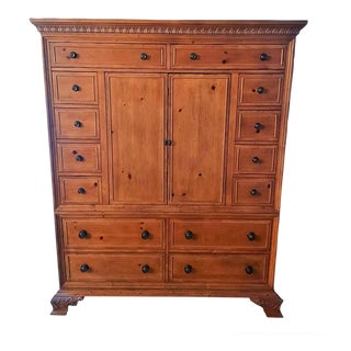 1990s Tall Wardrobe by Ethan Allen For Sale
