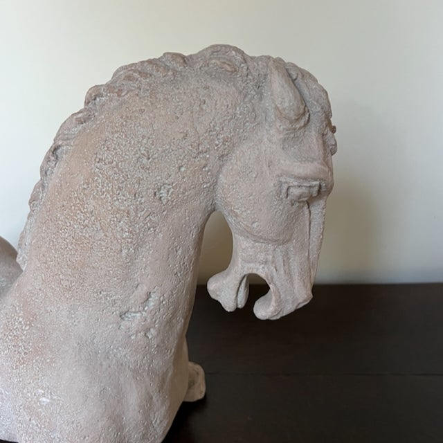 Gray Tang Horse Sculpture by Austin Industries Studios, 1960s For Sale - Image 8 of 16