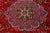 1920s 1920s Medallion Handmade Antique Persian Tabriz Wool Rug With Red Field For Sale - Image 5 of 7