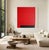 Bodasca, Red Square, 2026, Acrylic on Canvas For Sale - Image 7 of 10