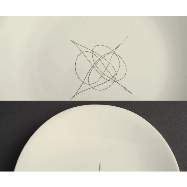 Eva Zeisel Hallcraft Fantasy 27-Piece Dinnerware Set - Dinner Salad Bread Plates For Sale - Image 9 of 13