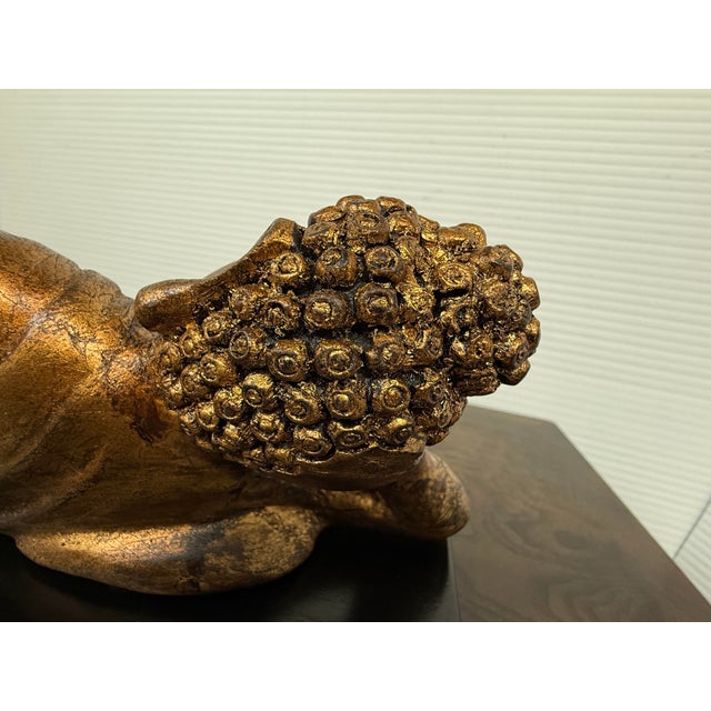 Reclining Buddha Statue For Sale - Image 10 of 12