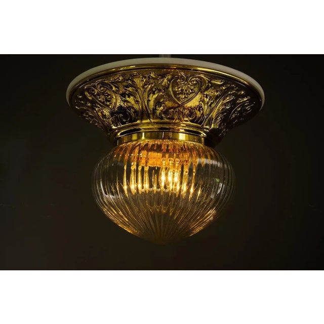 Large Historistic Ceiling Lamp, Vienna, 1890s For Sale - Image 10 of 13