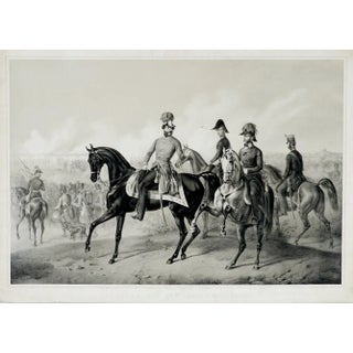 F. Adam after A. Adam, The Battle of Custoza, 1850, Paper For Sale