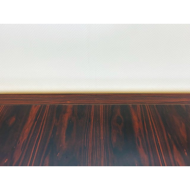 Art Deco Table in Macassar Ebony, 1940s For Sale - Image 12 of 18