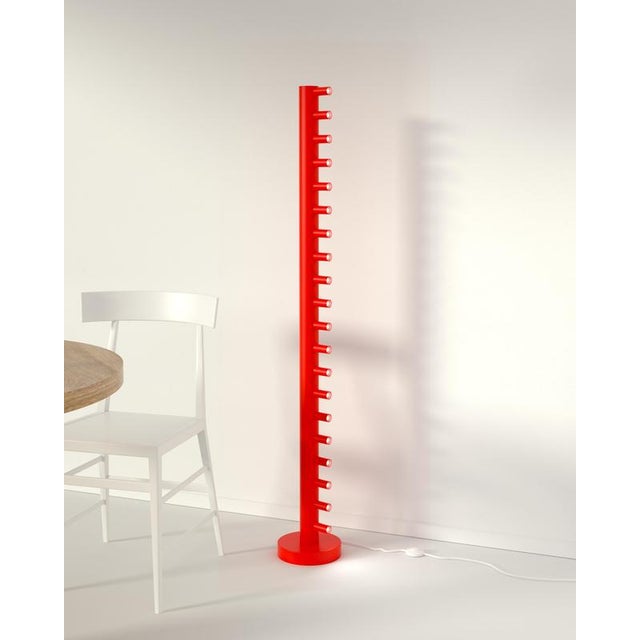 Metal Black and White Array Floor Light by Atelier Areti For Sale - Image 7 of 11