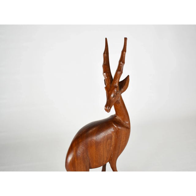 Vintage Deer Gazelle Figurine For Sale - Image 6 of 8