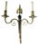 Antique French Bronze Wall Lamp by Marcel Guillemard For Sale