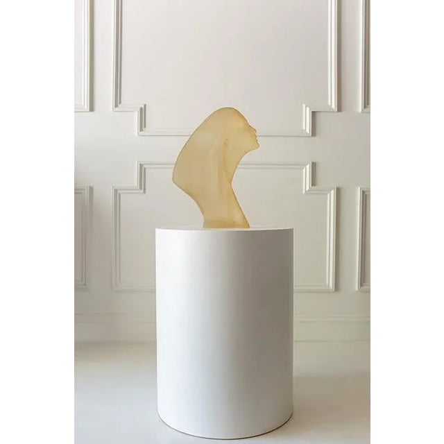 Postmodern 1980s Post Modern Bust Sculpture, "Stargazer" by David Fisher For Sale - Image 3 of 9