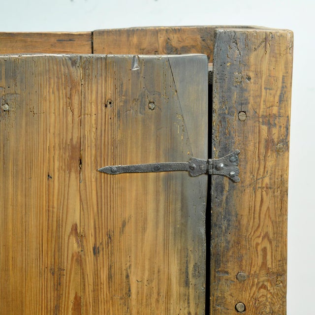 Vintage Pantry Cabinet in Oak, 1820 For Sale - Image 9 of 16