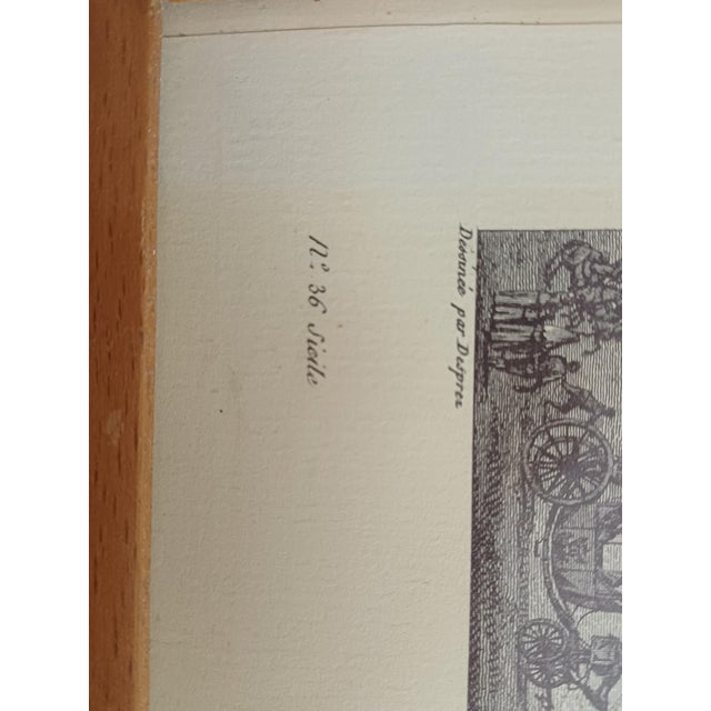 Louis Despréz, The Castle and the City of Catania, Etching For Sale - Image 5 of 7