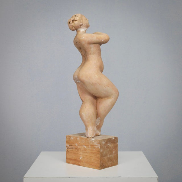Francine Govers, Female Sculptures, 1990s, Clay, Set of 4 For Sale - Image 10 of 13