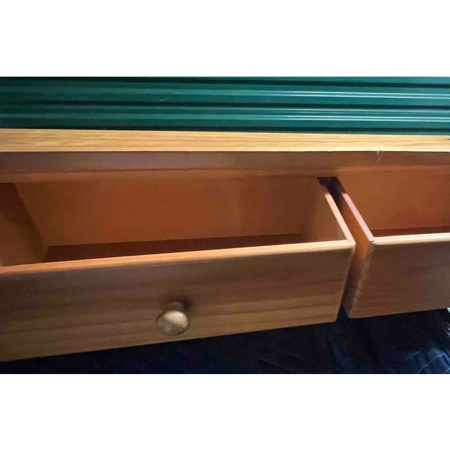Pottery Barn Pottery Barn Wall Shelf With Drawers, Attributed For Sale - Image 4 of 4