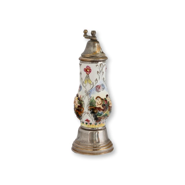 Capodimonte Capodimonte Reuge Musical Pepper Grinder For Sale - Image 4 of 5