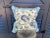 2020s Antique Printed Linen Pillow For Sale - Image 5 of 5