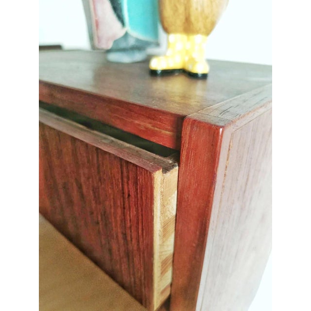 Vintage Danish Bedside Tables, 1950s, Set of 2 For Sale - Image 4 of 10