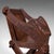 Wood Antique Inscribed Glastonbury Chair, English, Oak, Gothic Armchair, Victorian For Sale - Image 7 of 12