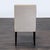2010s Crate & Barrel Upholstered Dining Chair With Ebony Legs For Sale - Image 5 of 7