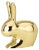 Rabbit Doorstop in Polished Brass by Stefano Giovannoni For Sale