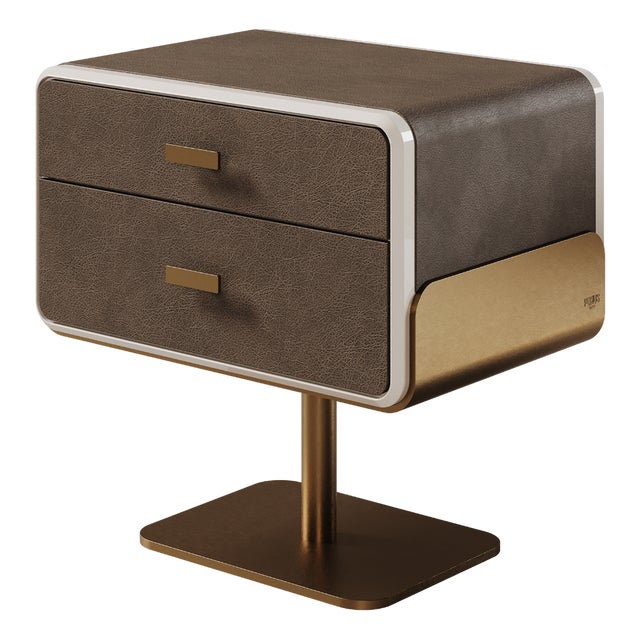 Phoenix Bedside Table by Porus Studio For Sale