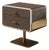 Phoenix Bedside Table by Porus Studio For Sale