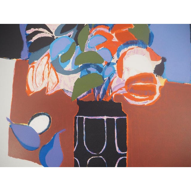 Modern Gabriel Godard, Nature morte aux poires, Lithograph For Sale - Image 3 of 8