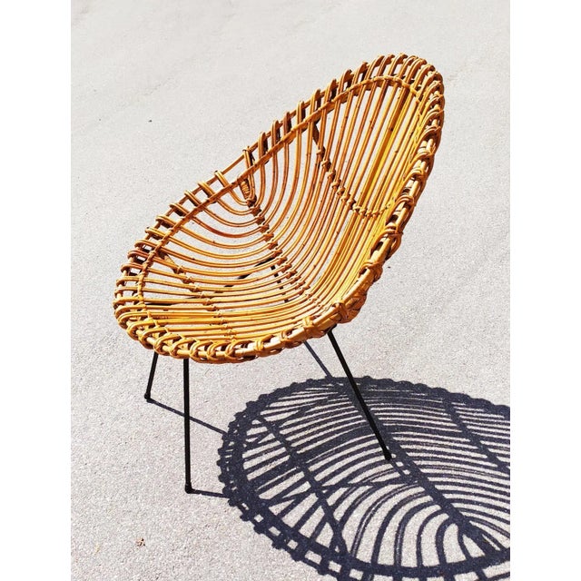 1950s Large Bamboo Seating Group, 1950s, Set of 15 For Sale - Image 5 of 7