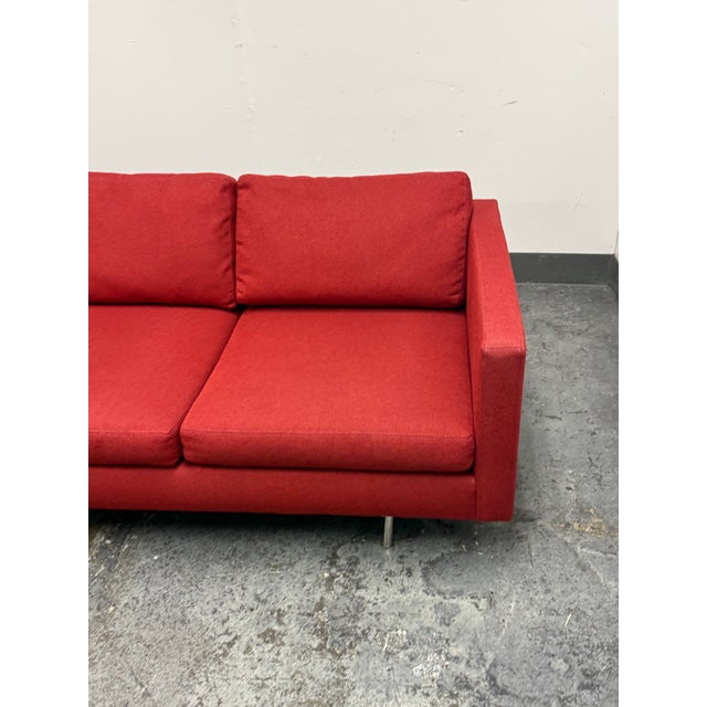 Milo Baughman for Crate & Barrel Model 855 Design Classic Sofa For Sale - Image 11 of 12