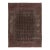 Antique 18th Century Persian Doroksh Rug in Brown With Floral Design - Rug & Kilim For Sale