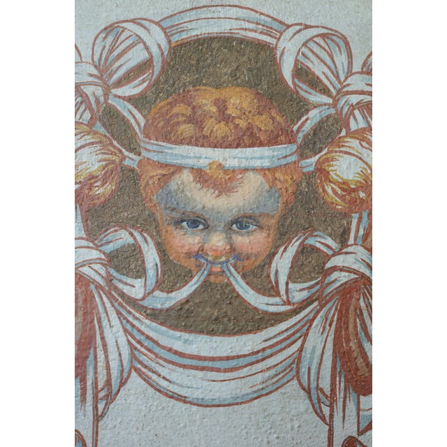 Frescoes, Originals on Canvas, 1950s, Canvas For Sale - Image 10 of 17