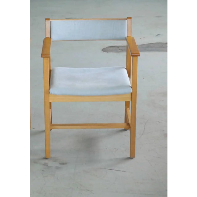 Børge Mogensen Model 3242 Oak Side or Armchair for Fredericia Stolefabrik For Sale - Image 4 of 10