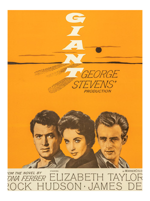 Vintage Film Poster for Giant