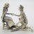 Vintage Italian Cinderella and Prince Silver 800 Figurine Duo by Arezzo Silversmiths, 1970s For Sale - Image 14 of 14