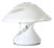 Murano Glass Mottan Mushroom Lamp For Sale