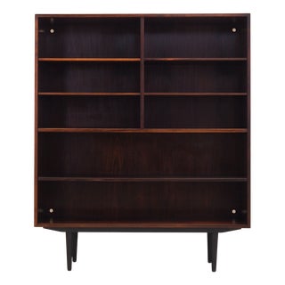 Danish Mahogany Bookcase from Omann Jun, 1970s For Sale