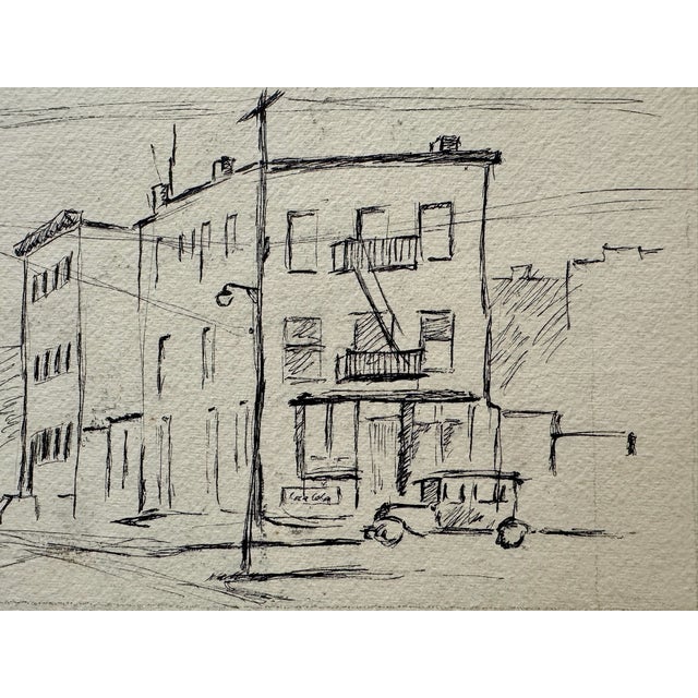 Original watercolor on paper by Henry Emil Salloch, also known as Heinz Emil Salloch, the German-born American artist and...