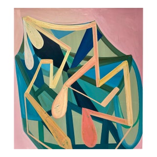 Contemporary Abstract Oil on Panel "With Every Drop" by Ashlynn Browning For Sale